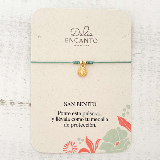 Pulsera Hilo San Benito Con Significado