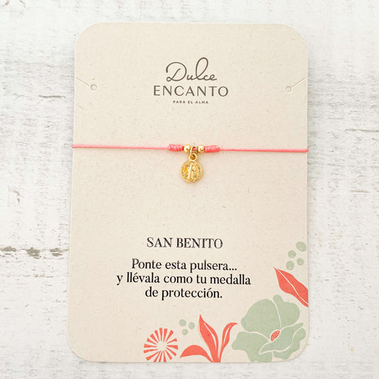 Pulsera Hilo San Benito Con Significado