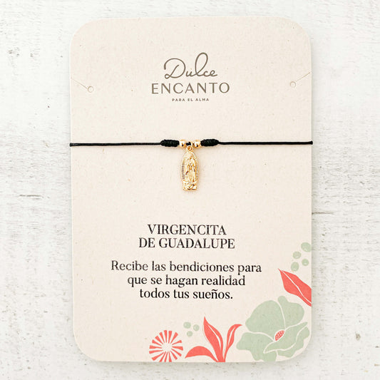 Pulsera Hilo Virgencita De Guadalupe Con Significado
