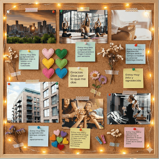 Tips para crear tu mapa de los sueños