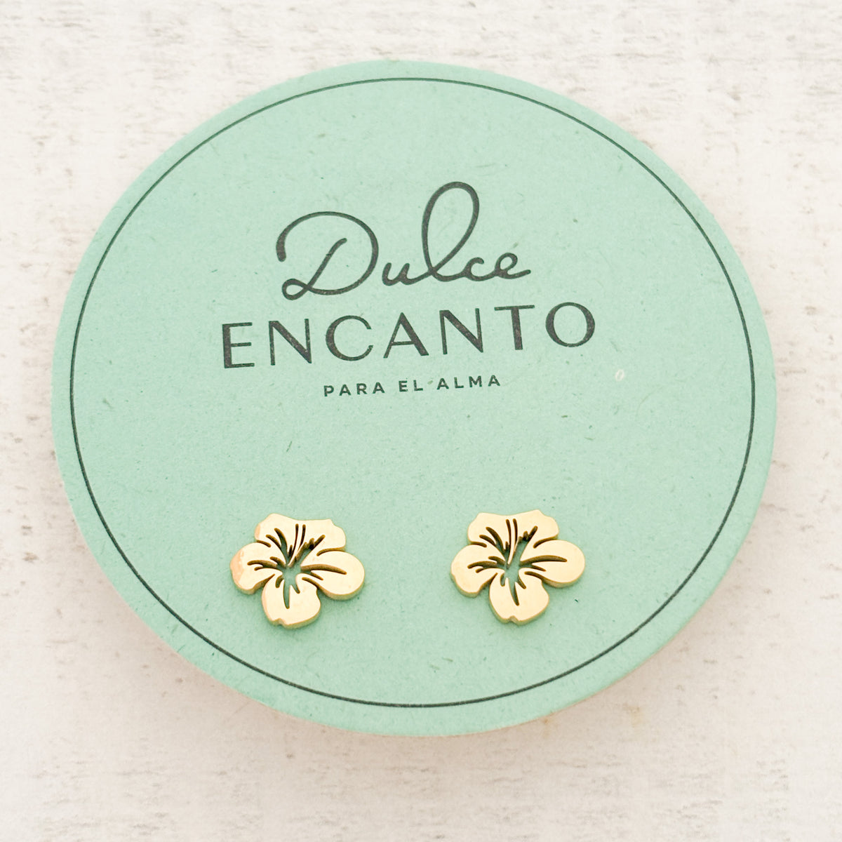 Aretes Flor Tropical