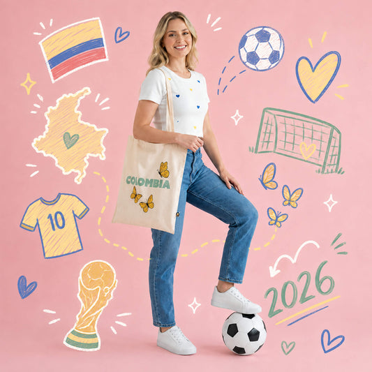 Tote Bag Colombia Mariposas
