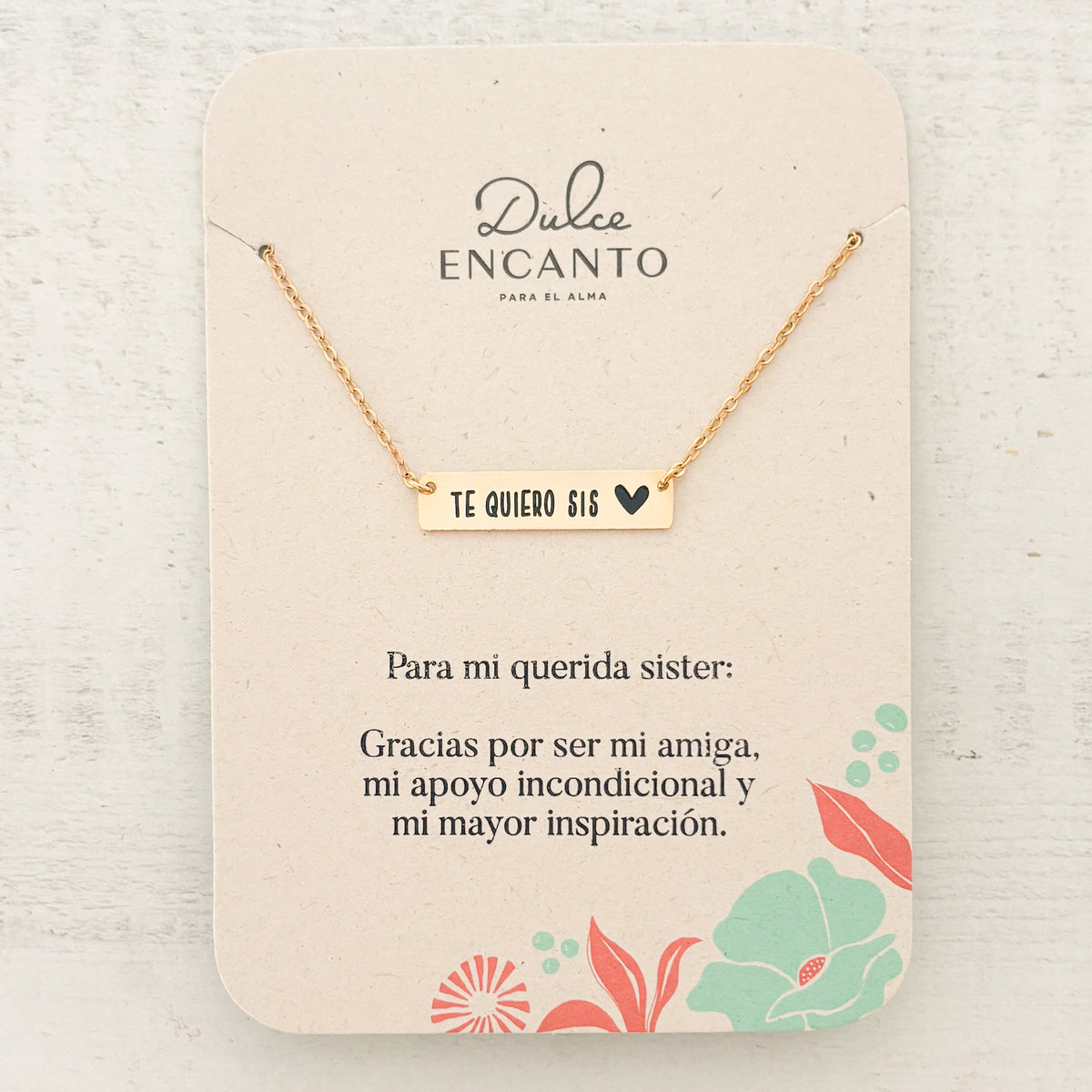 Cadena Te Quiero Sis Con Significado
