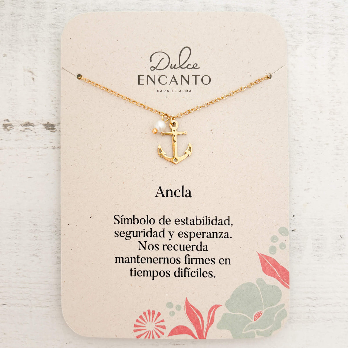 Cadena Ancla Océano Con Significado