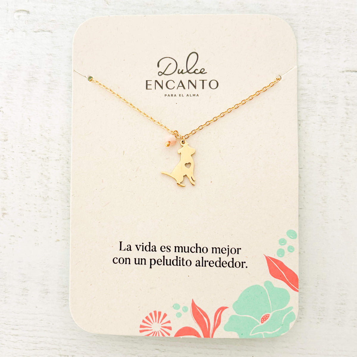 Cadena Perro Corazón