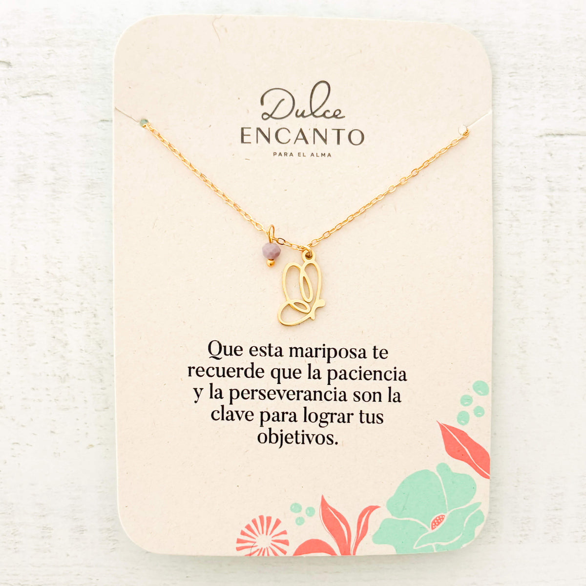 Cadena Mariposa Dulce