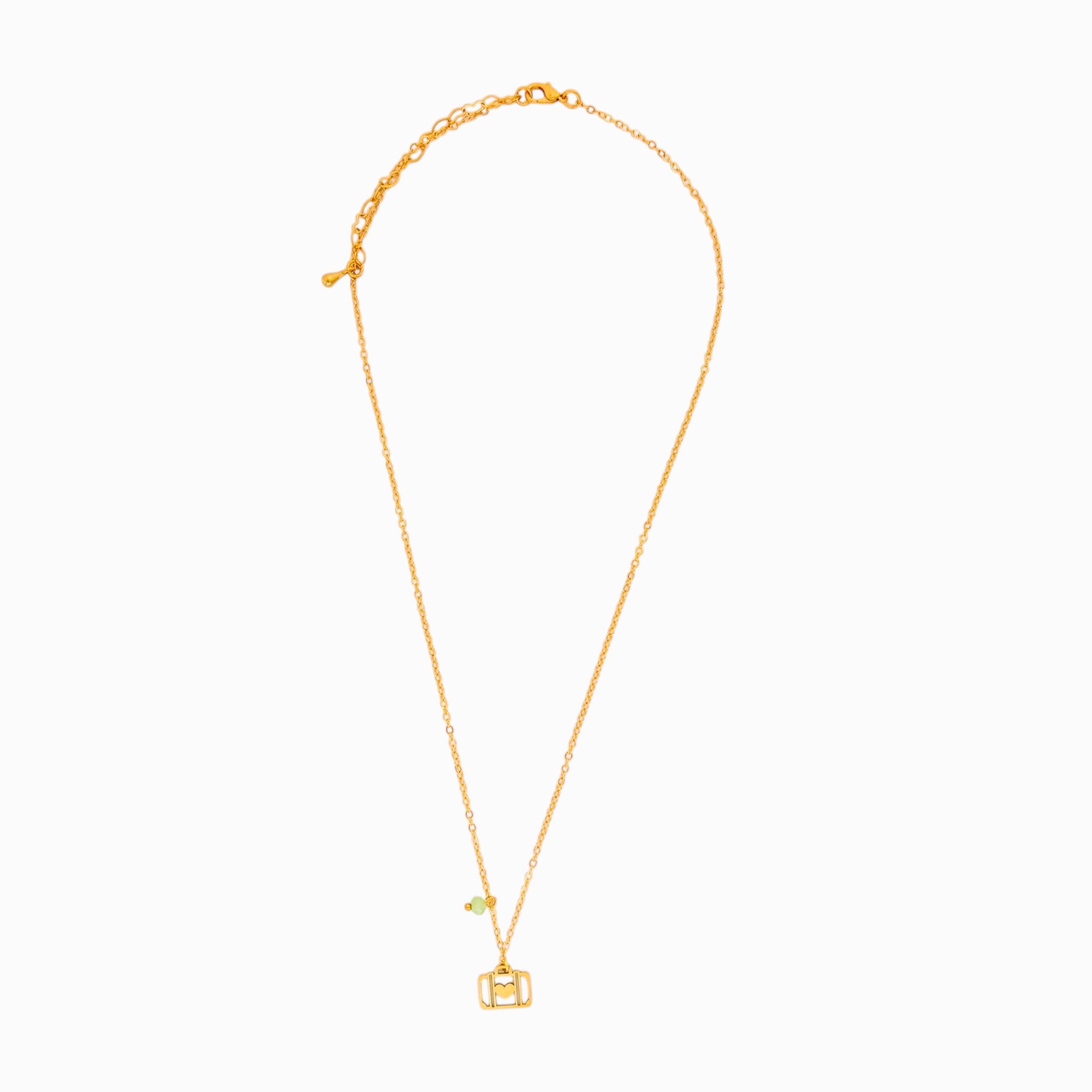 Cadena Maleta Corazón Viajero
