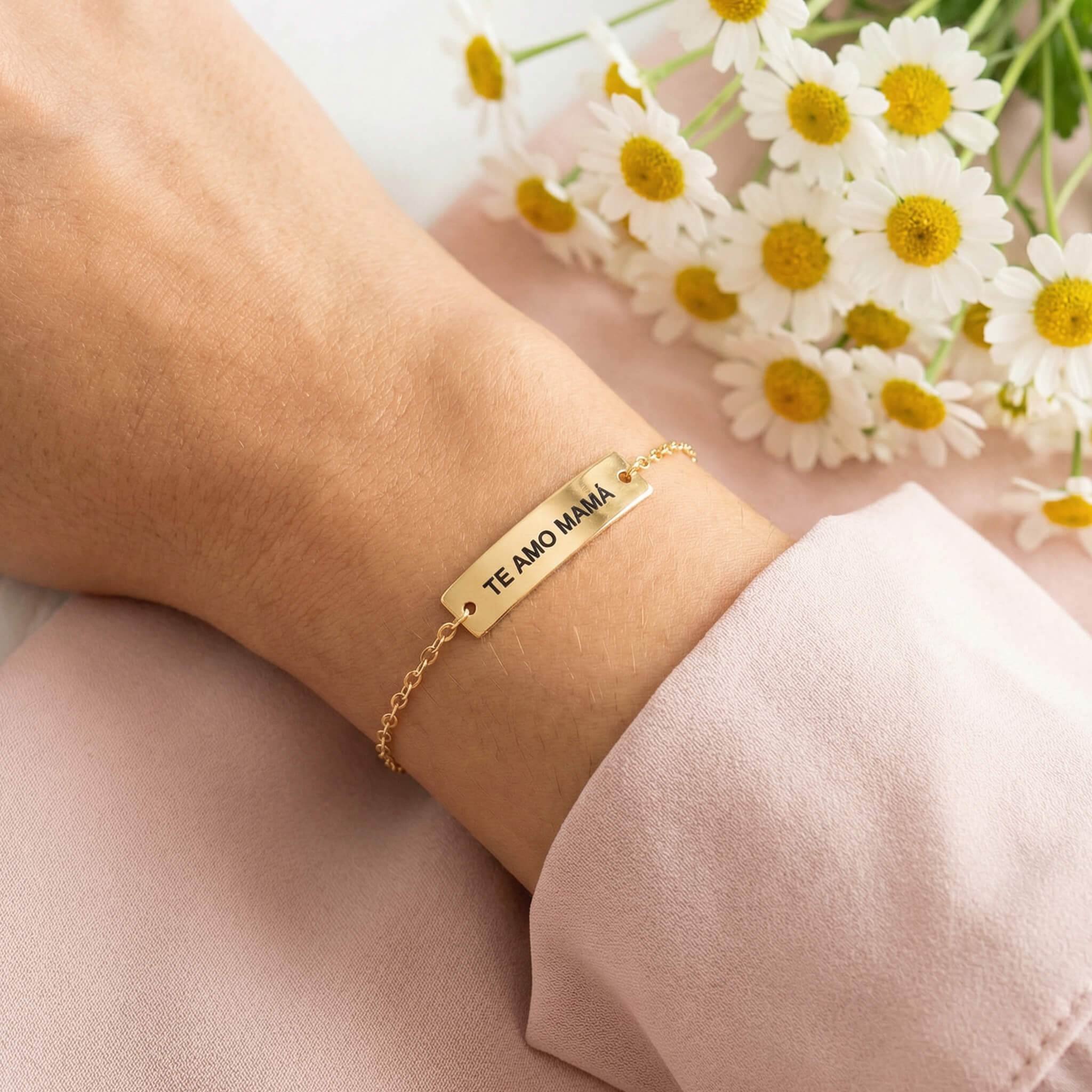 Pulsera Te Amo Mamá Broche