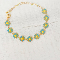 Pulsera Margaritas Azules Con Significado