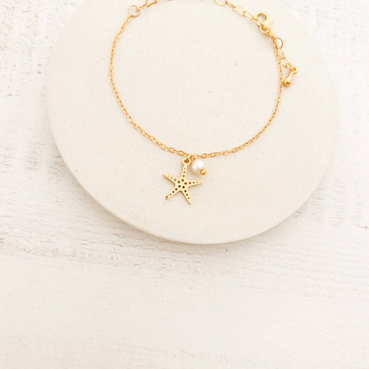 Pulsera Estrella de Mar Océano Con Significado