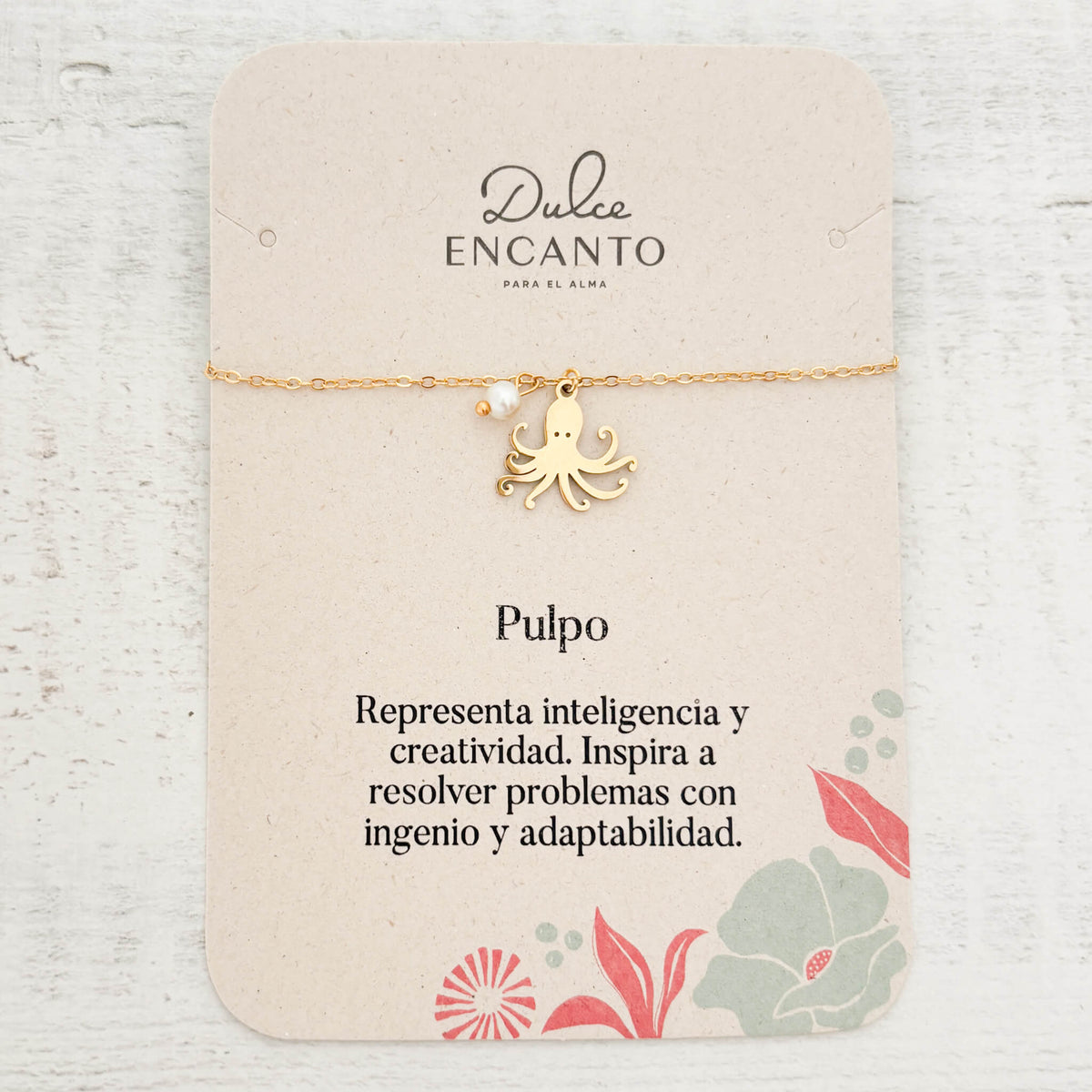 Pulsera Pulpo Océano Con Significado