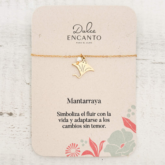 Pulsera Mantarraya Océano Con Significado