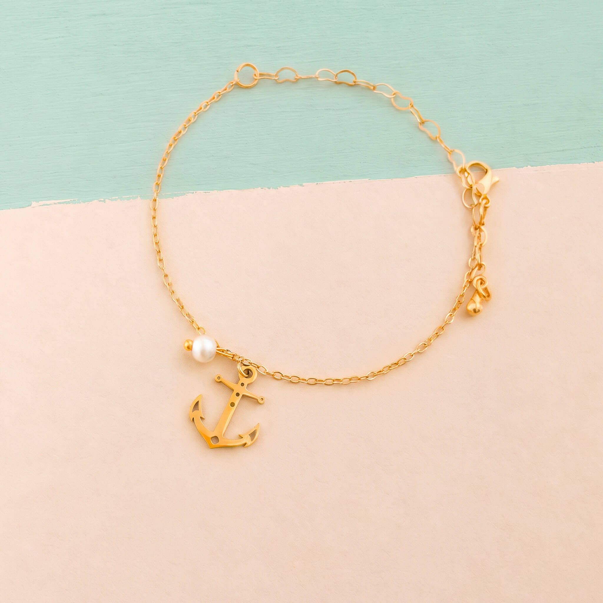 Pulsera Ancla Océano Con Significado