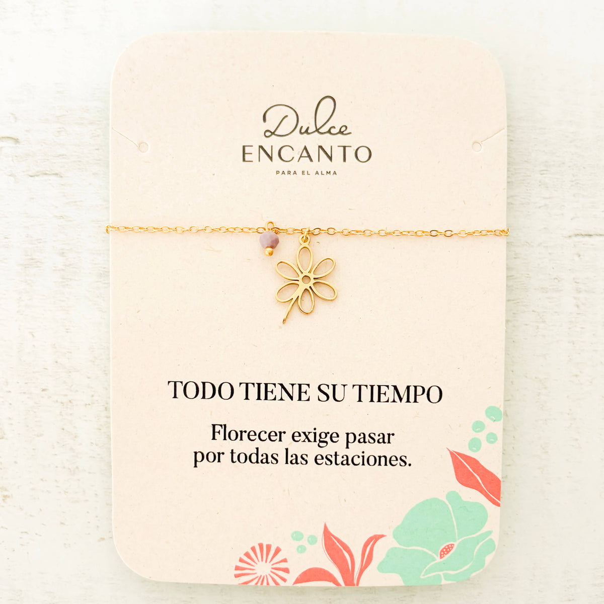 Pulsera Flor Radiante
