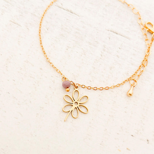 Pulsera Flor Radiante