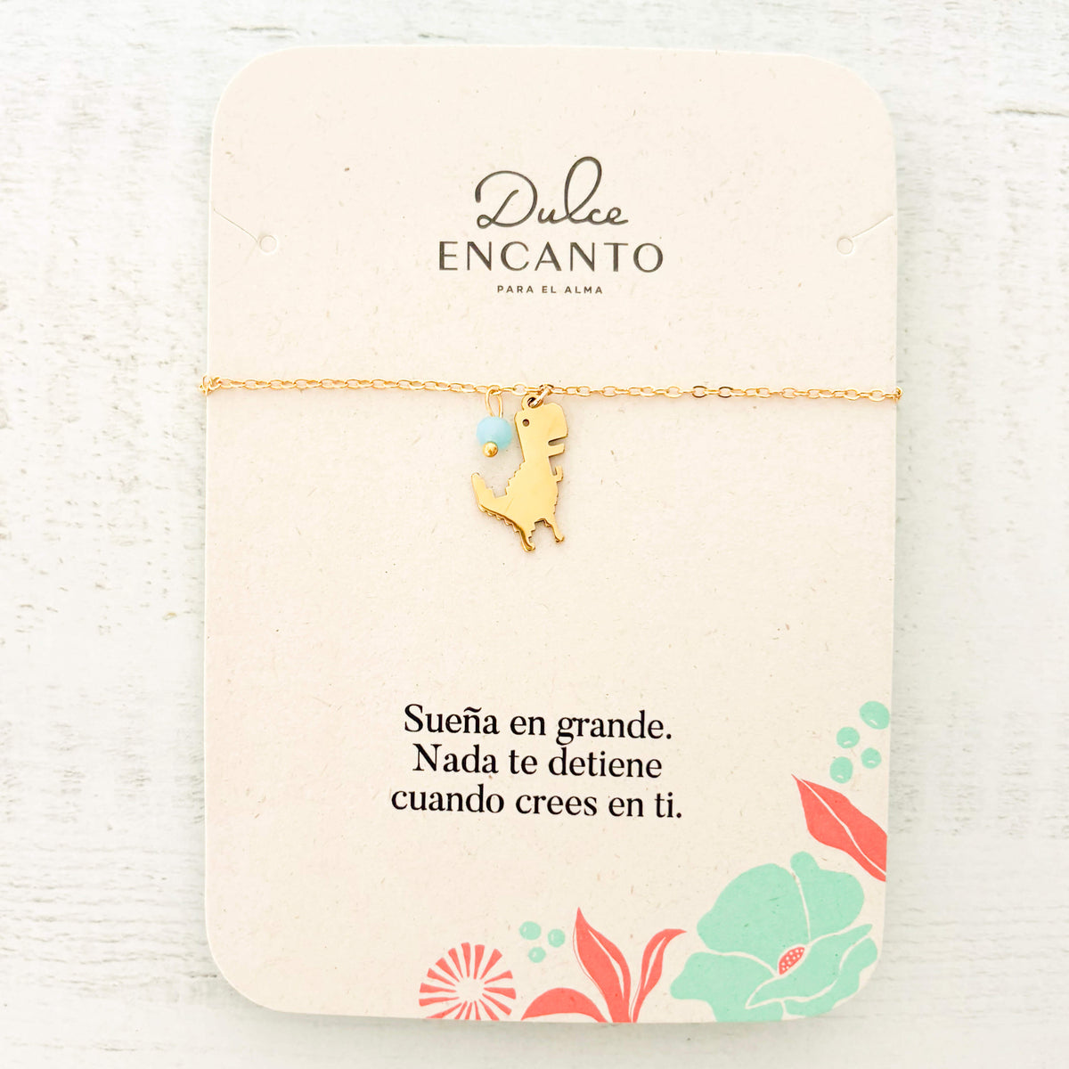 Pulsera T-rex Dinosaurio