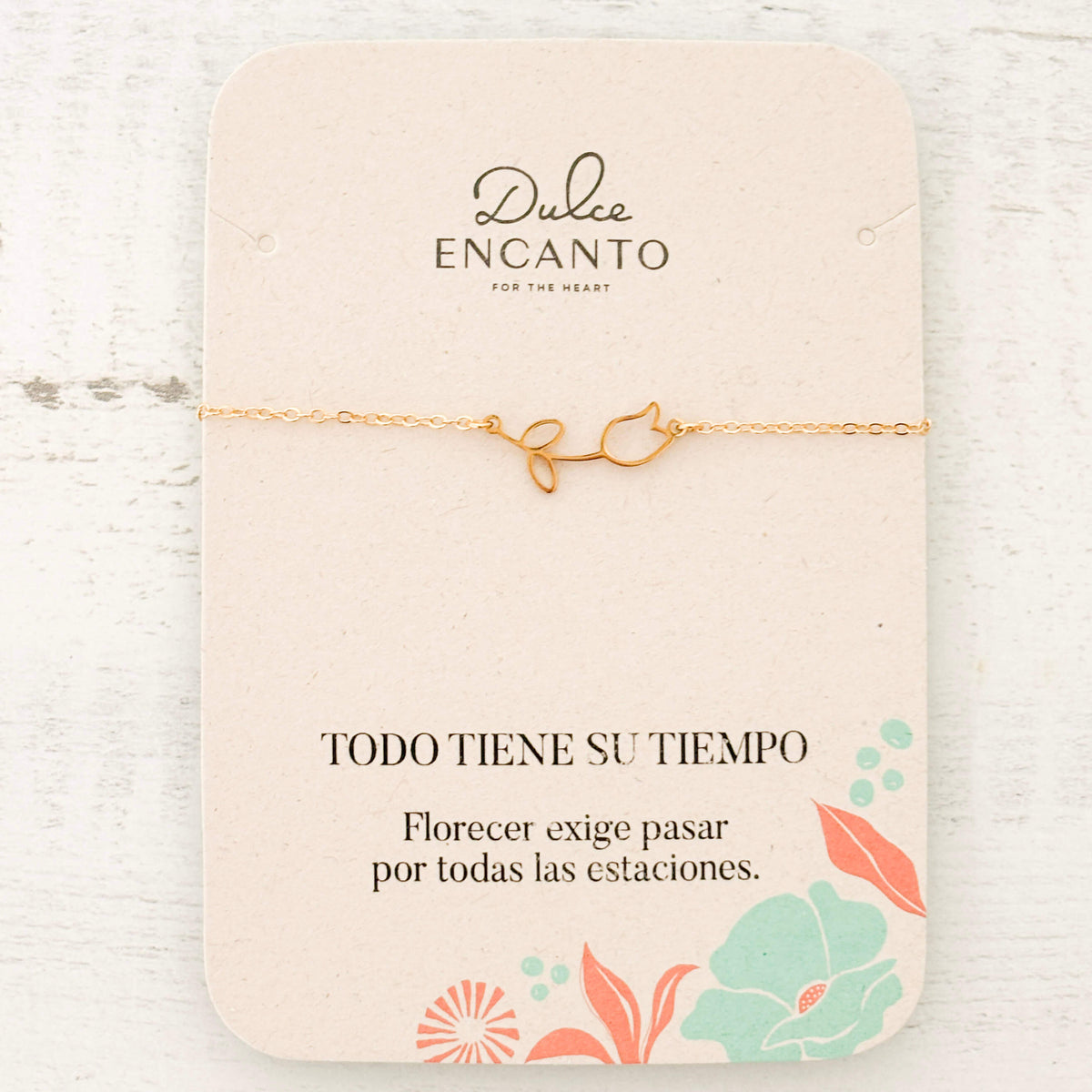 Pulsera Tulipán Silueta