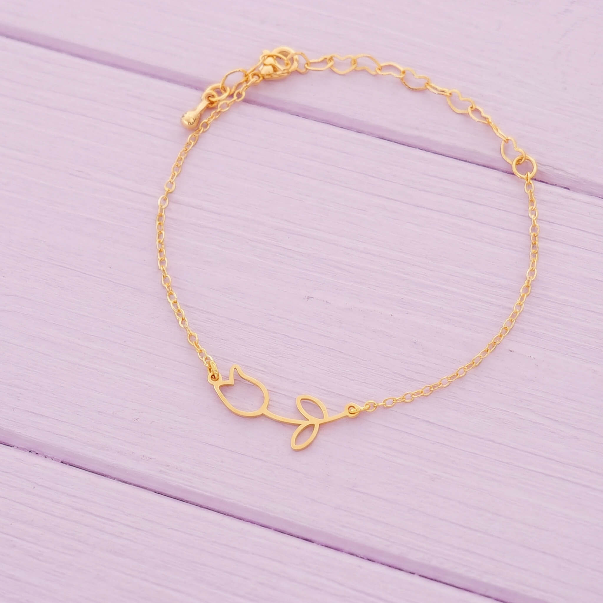 Pulsera Tulipán Silueta