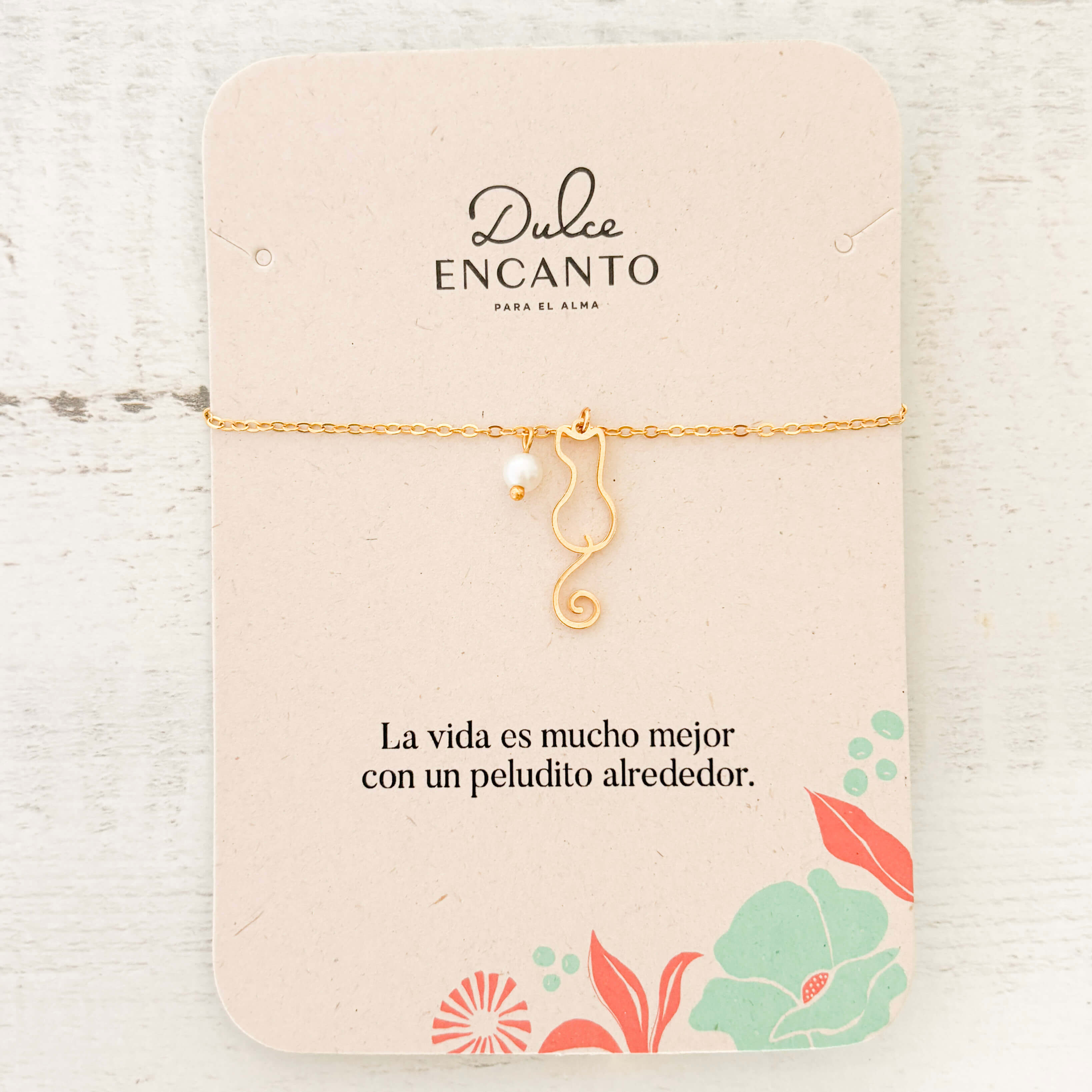 Pulsera Gatico Perla