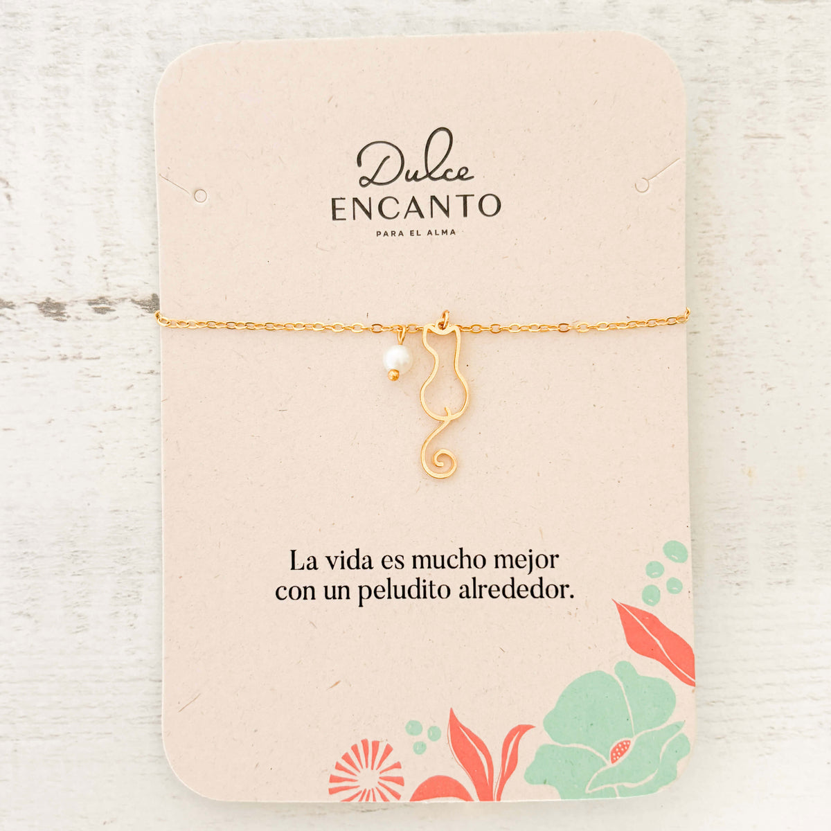 Pulsera Gatico Perla