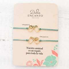 Pulseras Set de 2 Amigas por Siempre Pinky Promise