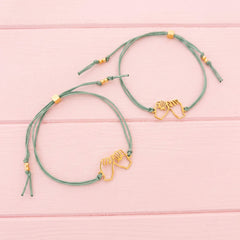 Pulseras Set de 2 Amigas por Siempre Pinky Promise