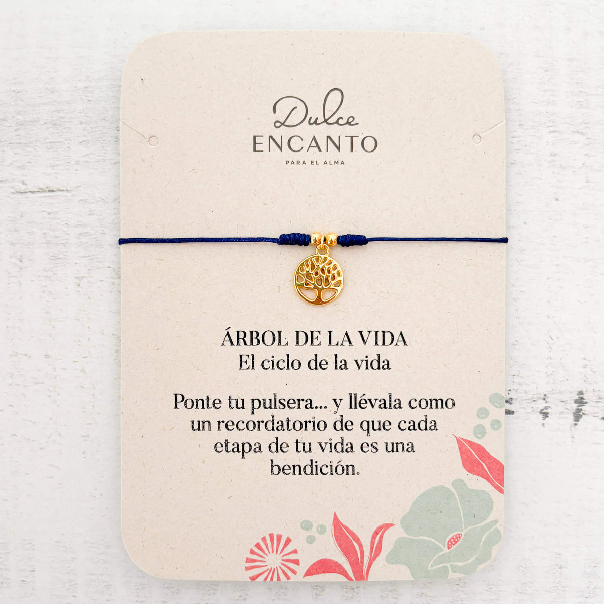 Pulsera Hilo Árbol De La Vida Con Significado