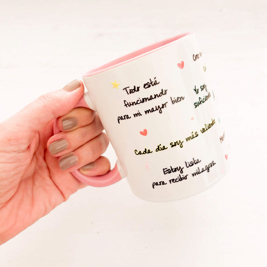 Mug Afirmaciones Tu ritual de inspiración diaria
