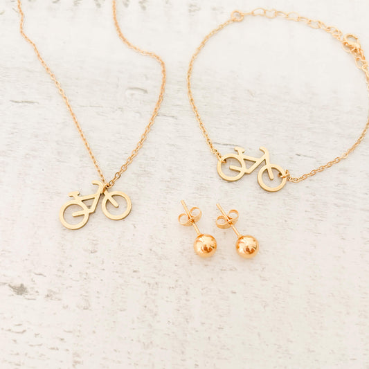 Set Cadena Bicicleta + Pulsera Bicicleta + Topos