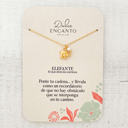 Cadena Elefante Con Significado