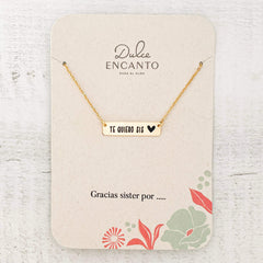 Cadena Te Quiero Sis Con Significado