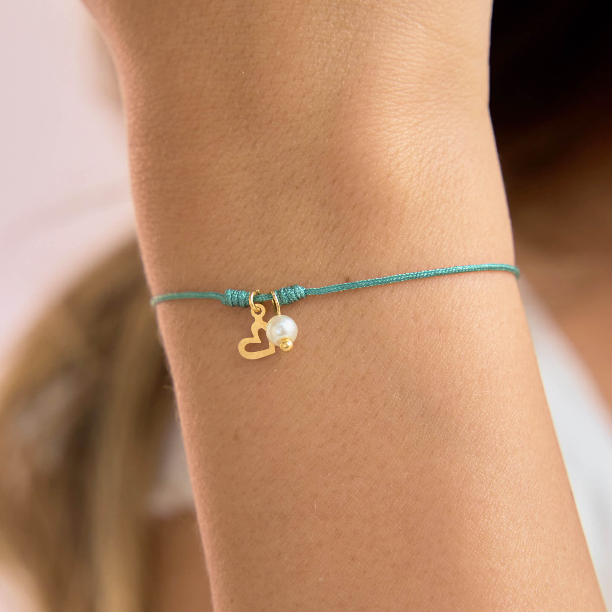 Pulsera Set De 3 Amigas Para Compartir Corazón