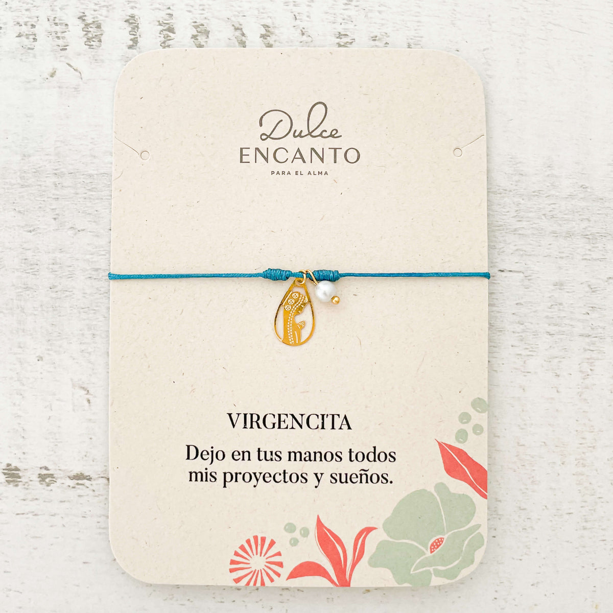 Pulsera Hilo Virgencita María Con Significado