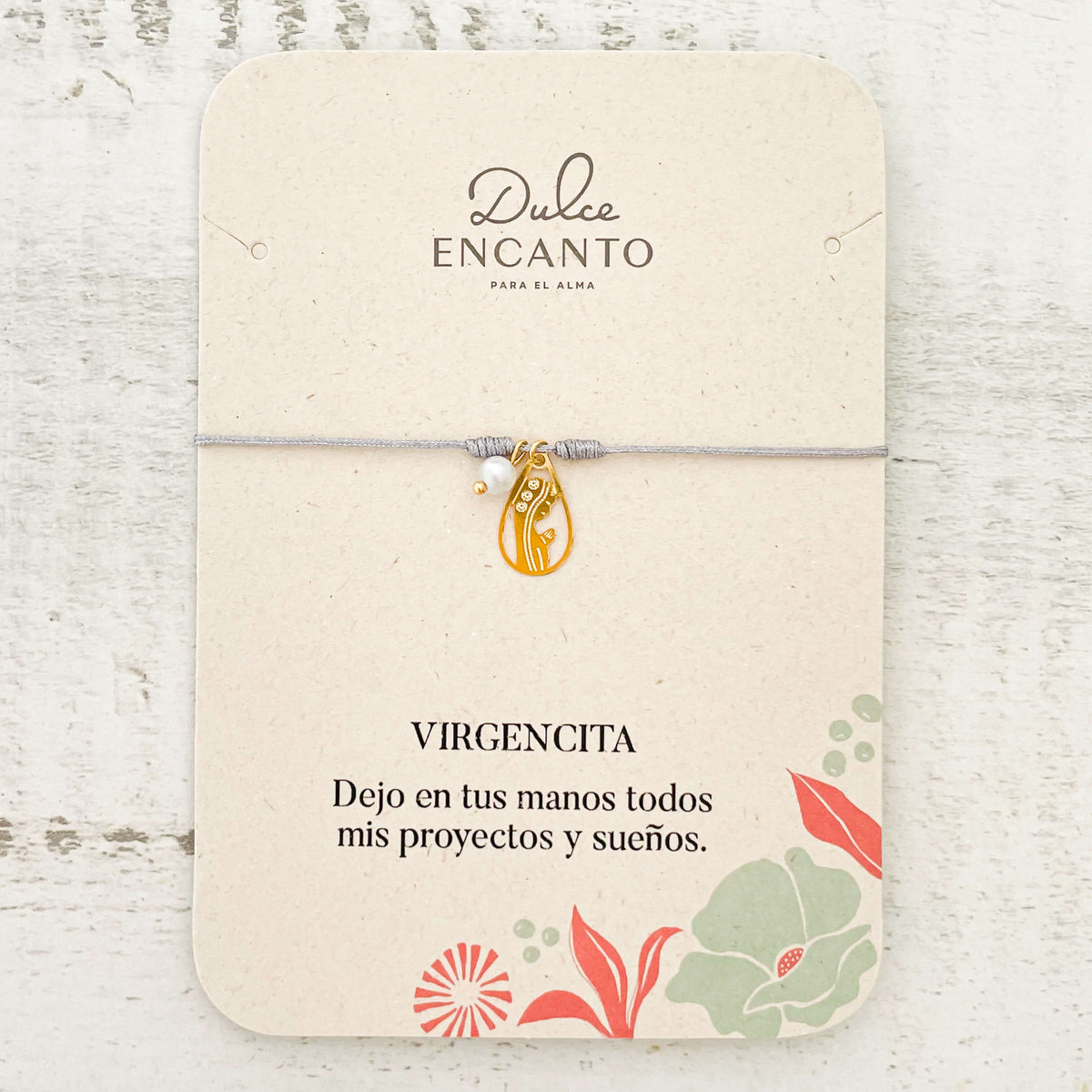 Pulsera Hilo Virgencita María Con Significado