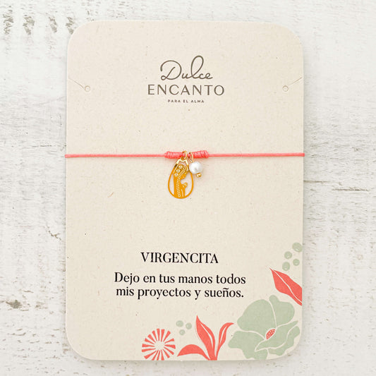 Pulsera Hilo Virgencita María Con Significado
