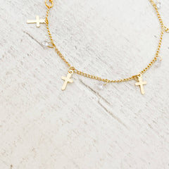 Pulsera Cruces Cristales Con Significado