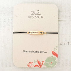 Pulsera Hilo Te Amo Abuelita Con Significado