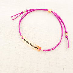 Pulsera Hilo Te Amo Abuelita Con Significado