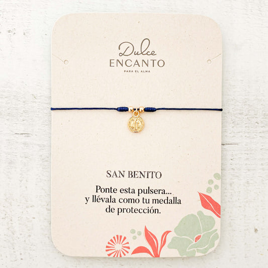 Pulsera Hilo San Benito Con Significado