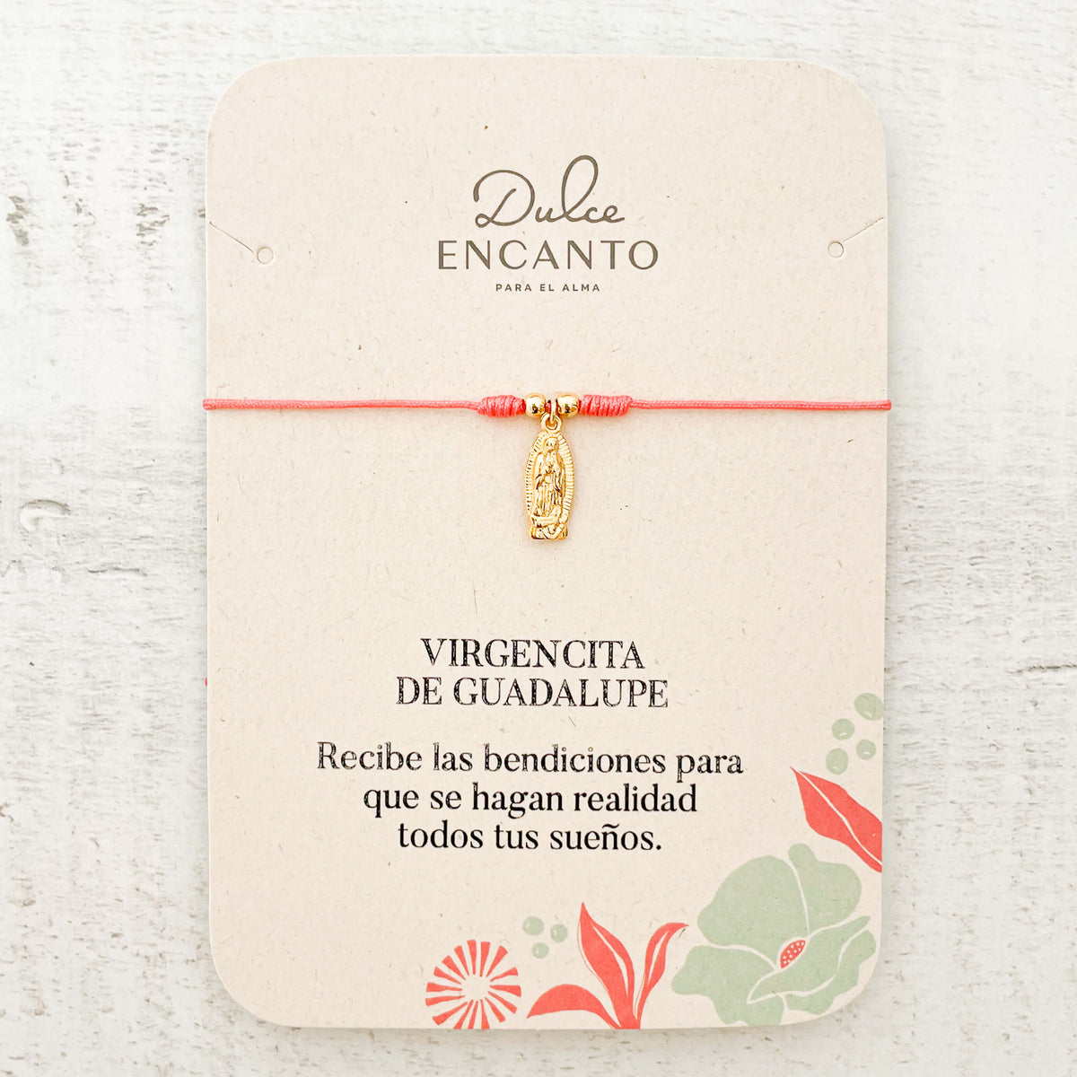 Pulsera Hilo Virgencita De Guadalupe Con Significado