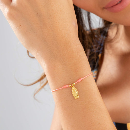Pulsera Hilo Virgencita De Guadalupe Con Significado